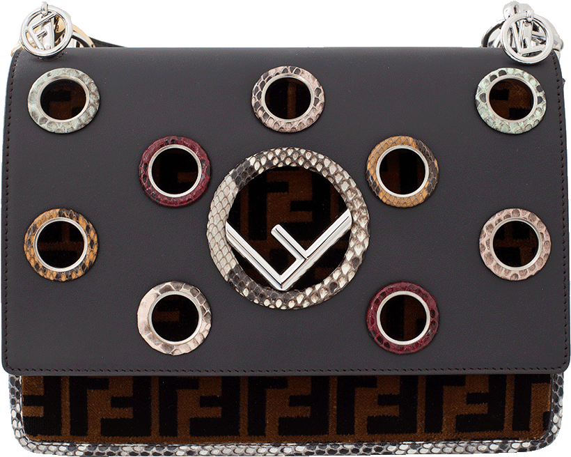 Fendi Sfilata Kan I Logo Shoulder Bag - Handbag (960x1223), Png Download