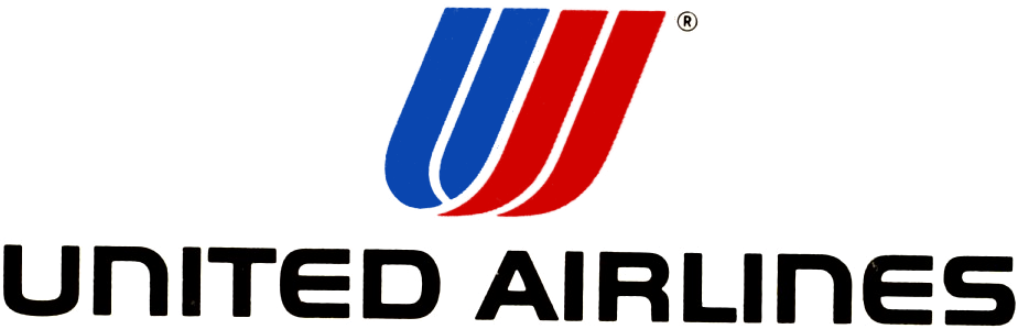 United Airlines 80s - United Airlines Logo Saul Bass (924x299), Png Download
