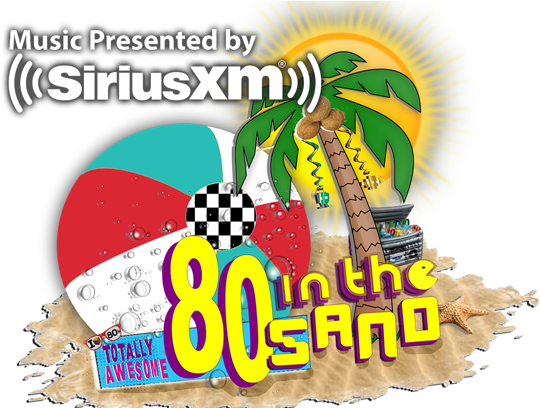 80s In The Sand - Kapones Sports Tavern (550x407), Png Download