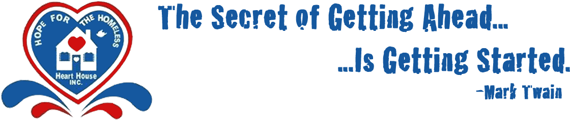 Cropped Hearthouse Banner - Heart House Inc (1160x250), Png Download