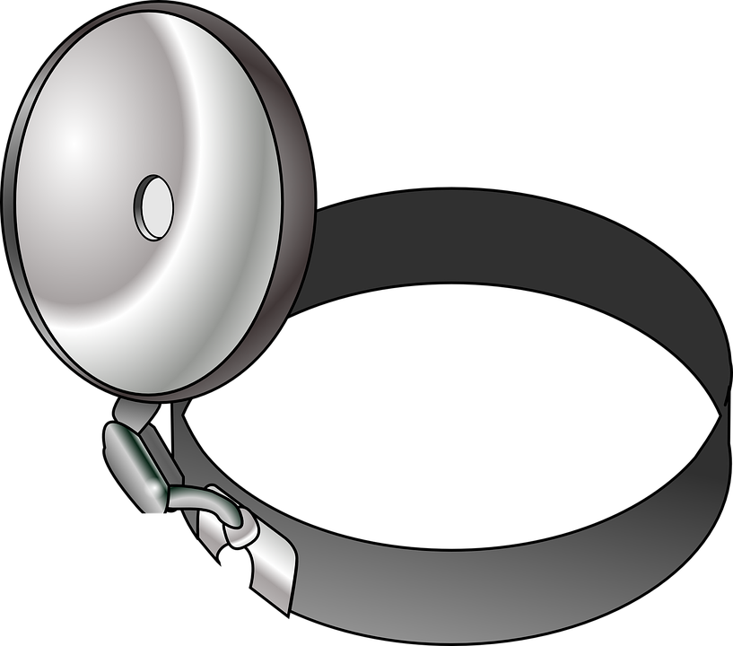 Clipart Doctor Instrument - Head Mirror Used By Ent Doctors (817x720), Png Download