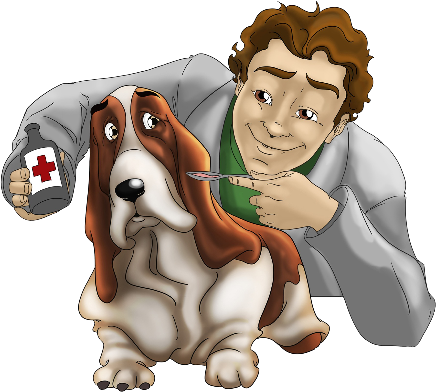 Vector Stock Clipart Vet - Vet Clipart Png (1920x1734), Png Download