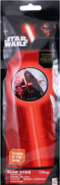 Star Wars Light Sabre Glow Stick - Star Wars (650x650), Png Download