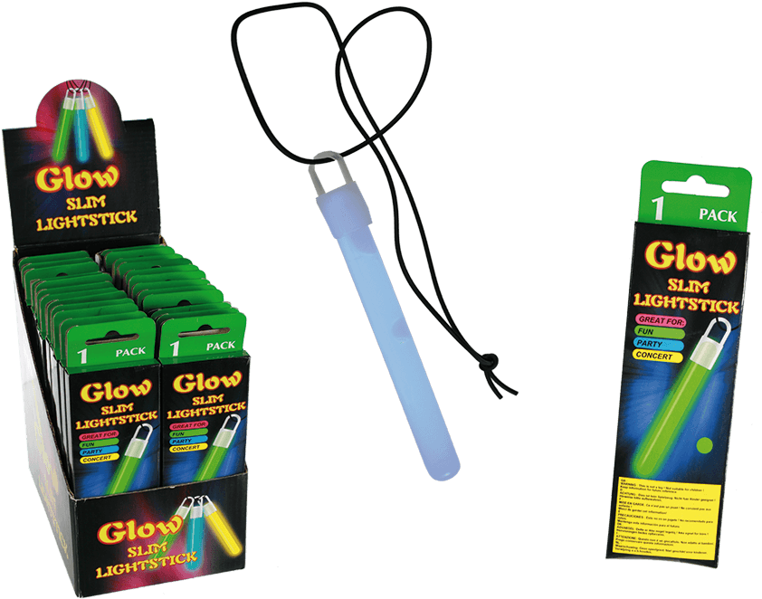 Glo Stick Alpen Necklace 55cm 2 Pce Pk Asst Cols (945x709), Png Download