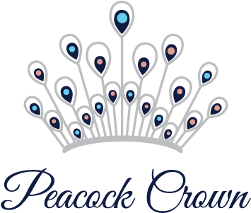 Peacock Crown - Peafowl (598x400), Png Download