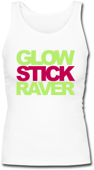 Glow Stick Raver - Active Tank (378x378), Png Download
