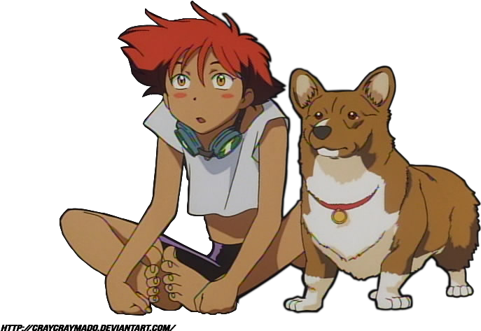 Cowboy Bebop Edward Png - Ed Cowboy Bebop Png (720x480), Png Download