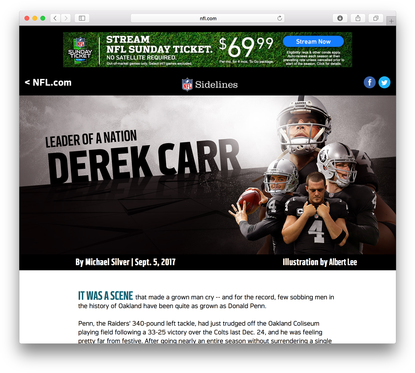 Michael Silver Explains How Carr Has Won That Level - Online Advertising (1400x1254), Png Download