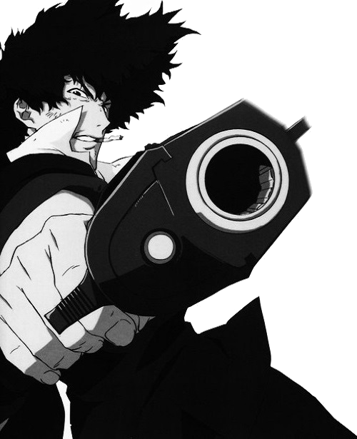 Transparentanime Cowboy Bebop Anime - Spike Cowboy Bebop Png (500x615), Png Download
