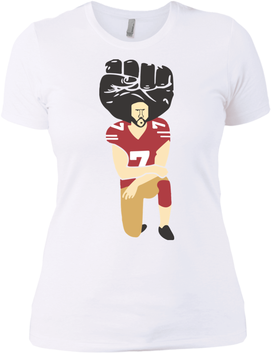 Colin Kaepernick Colin Kaepernick Tshirt, Tank, Hoodie - 7 7 7 Basic Tees (1155x1155), Png Download