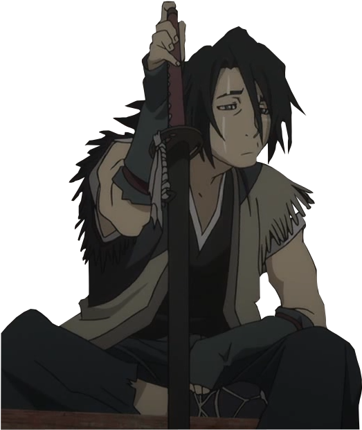 They Were Both Excellent Series With Similar Themes - Anime Medieval Mercenary (550x636), Png Download