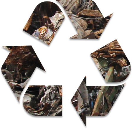 Belson Steel Center & Scrap - Recycle Sign (448x438), Png Download