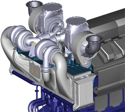Turbocharger - Wartsila Turbocharger (425x425), Png Download