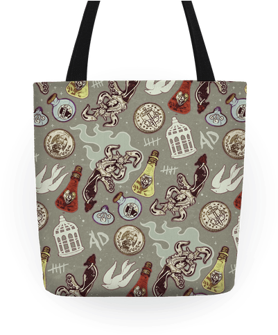 Bioshock Infinite Pattern Tote - Bioshock Infinite Pattern Tote Bag: Funny Tote Bag (484x484), Png Download