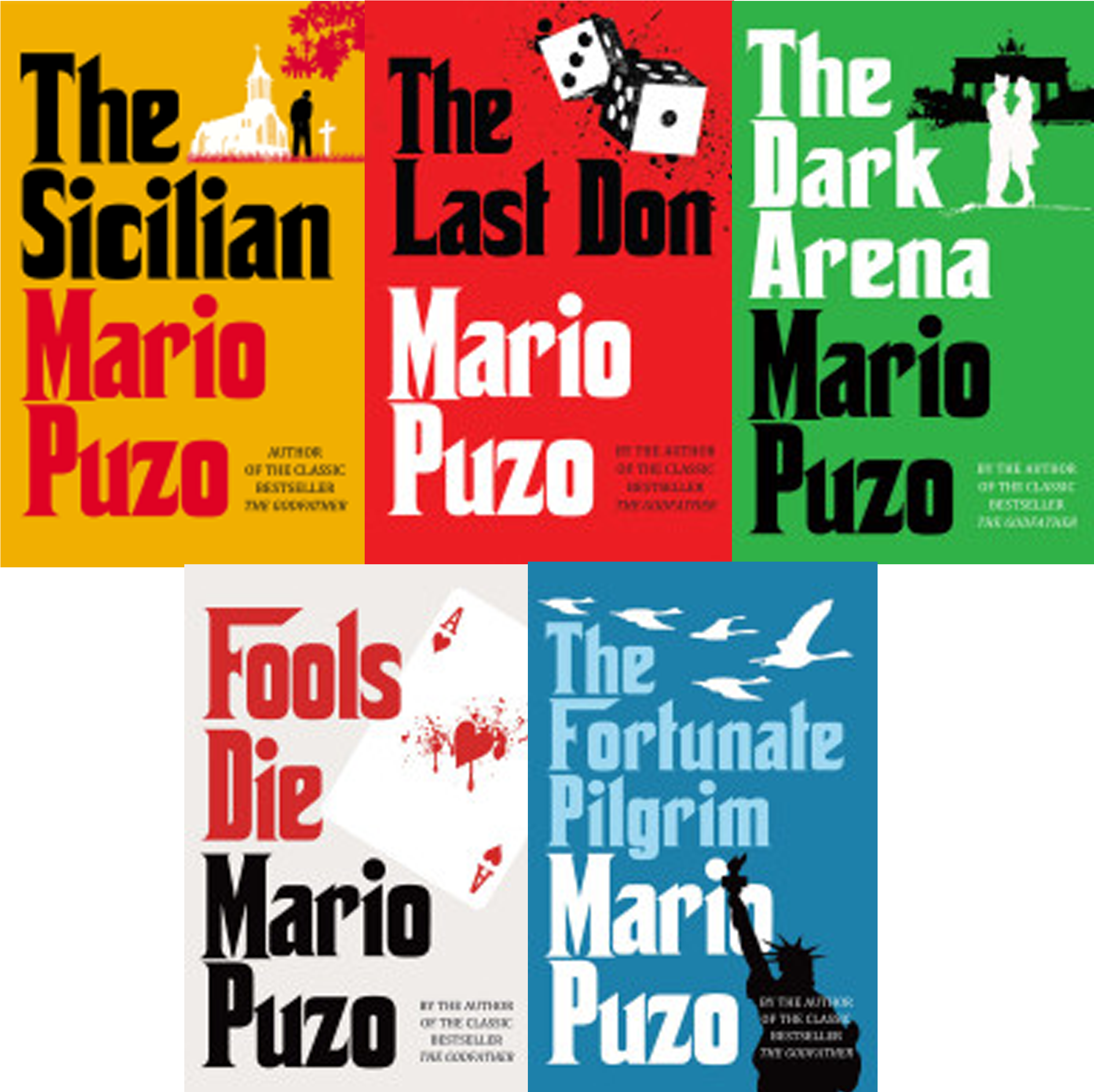 I See That Each Book Is Using The Same Text That Was - Fortunate Pilgrim The By Puzo Mario (3508x2480), Png Download