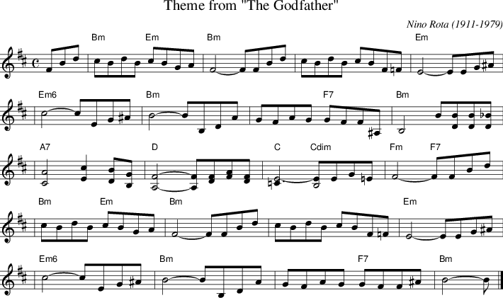 Listen To Theme From "the Godfather" - Godfather Theme (710x421), Png Download