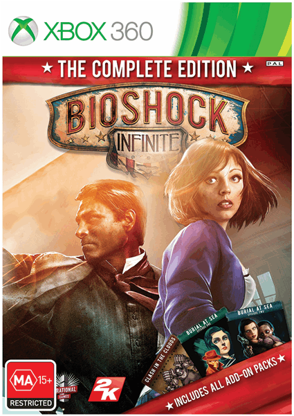 Bioshock Infinite: The Complete Edition Xbox 360 360 (600x600), Png Download