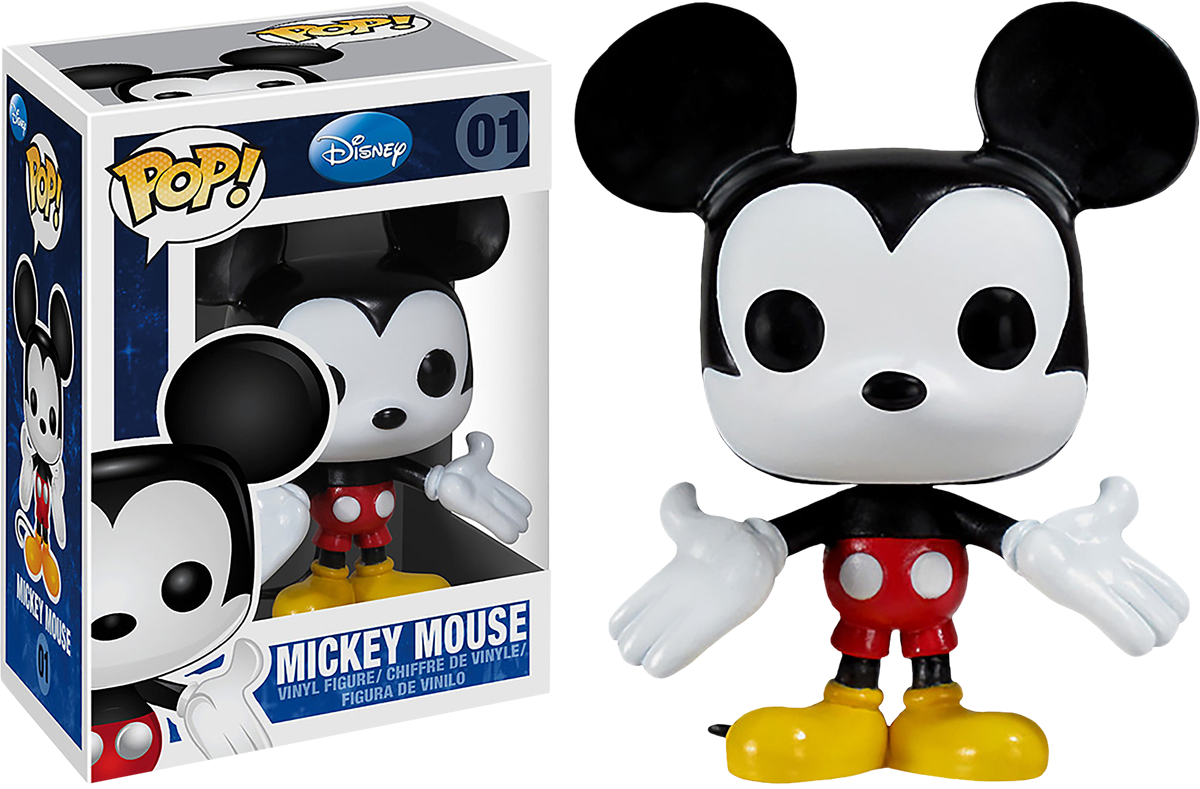 Mickey Mouse Pop Vinyl Figure - Funko Pop Mickey Mouse (1200x789), Png Download
