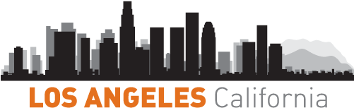 Los Angeles Sheriff Skin - Los Angeles City Skyline Vector (510x250), Png Download