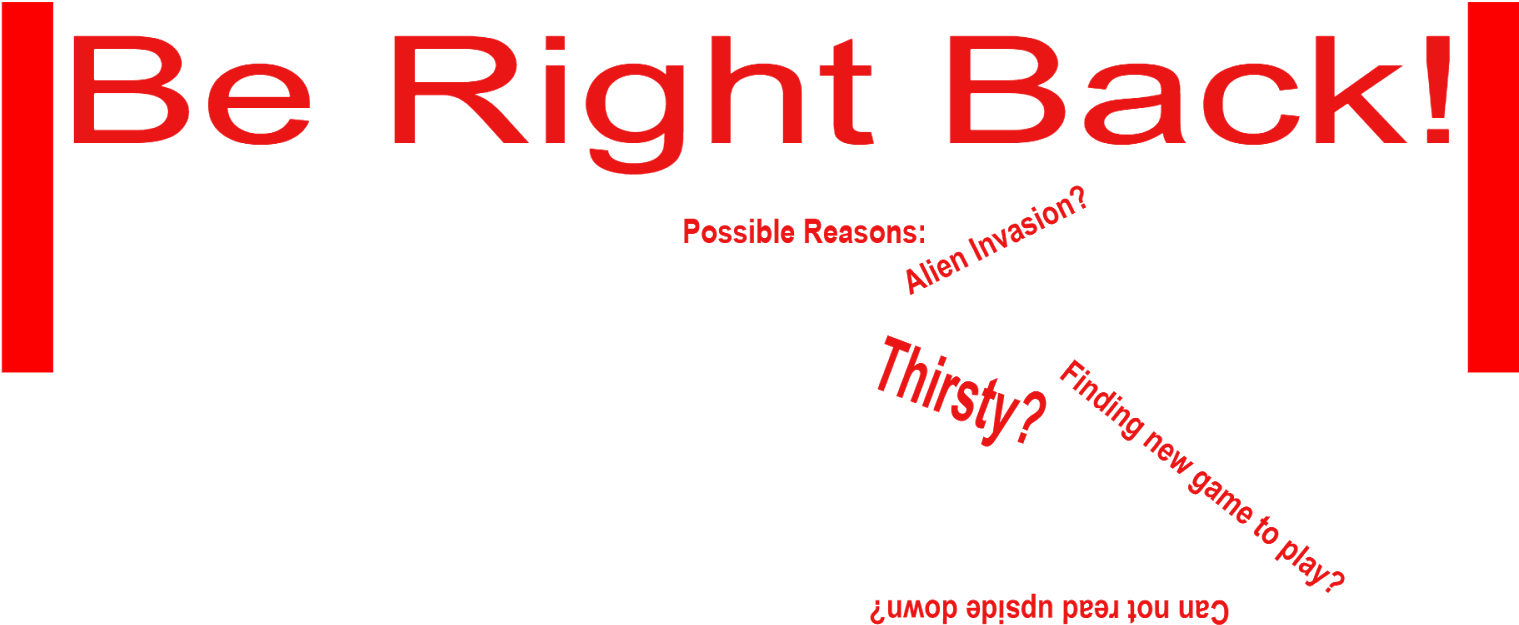 3 - Brb - Right Back Brb Overlay (1600x900), Png Download