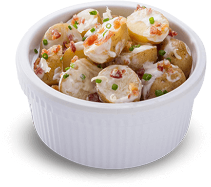 Bacon Potato Salad - Kenny Rogers Side Dishes (600x600), Png Download