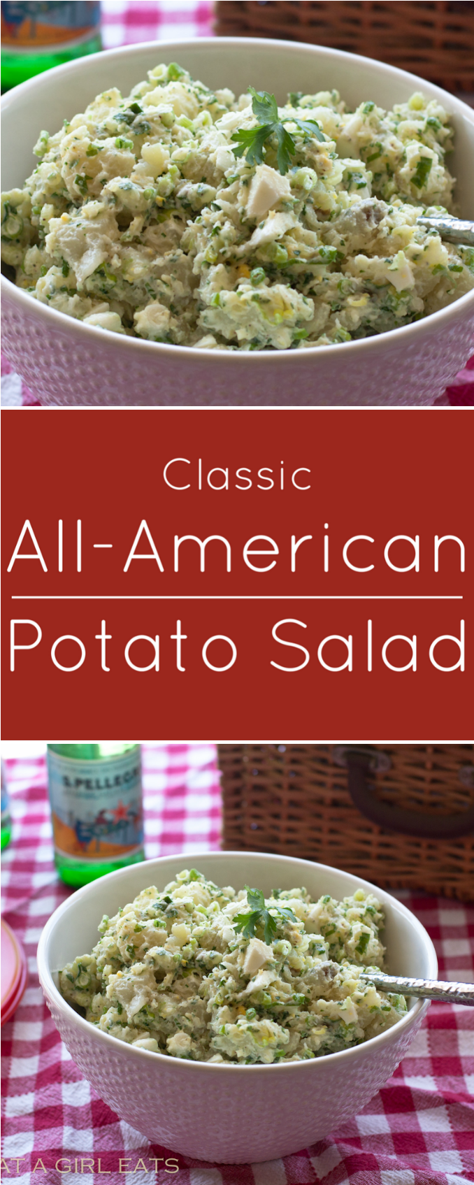 Classic All-american Potato Salad Gluten Free - Gluten-free Diet (687x1704), Png Download