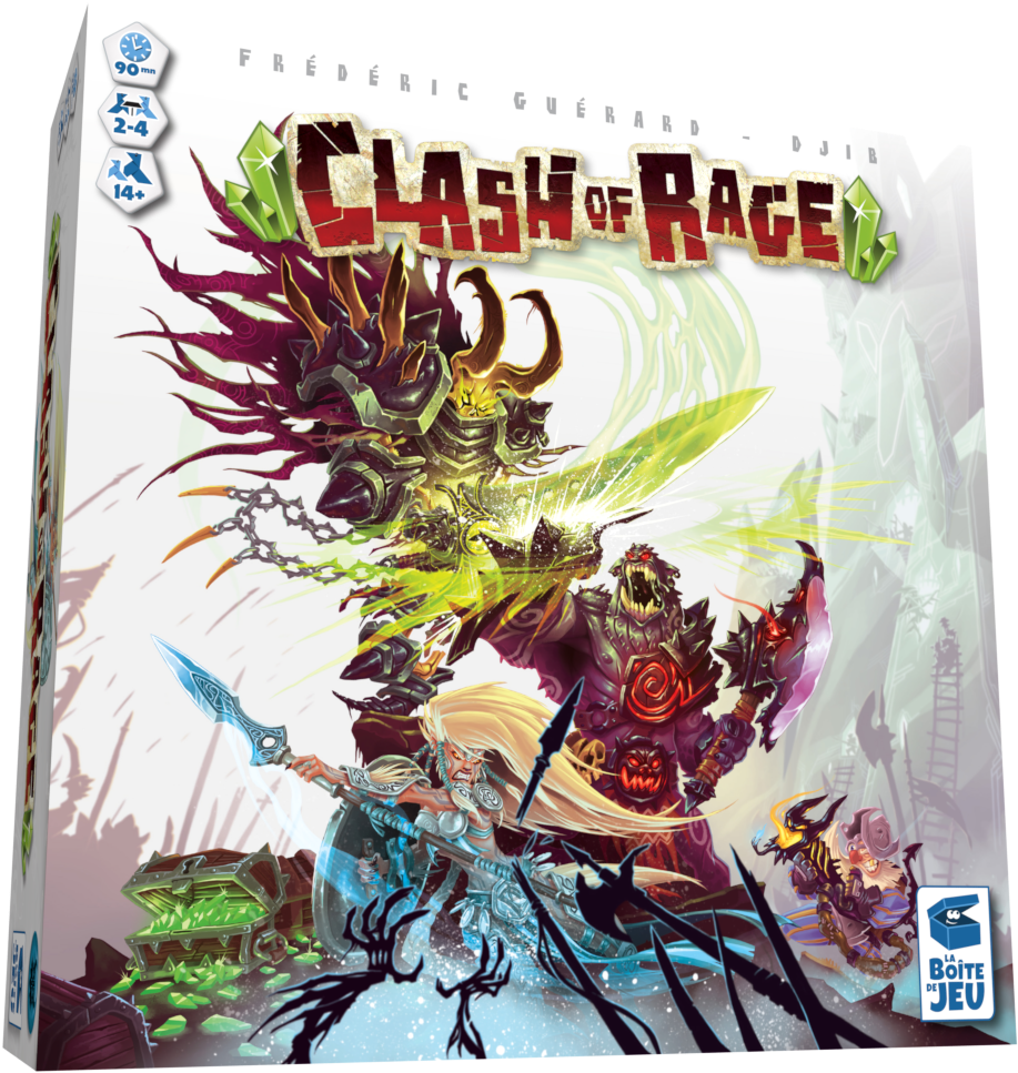Clash Of Rage 3d Packshot - Clash Of Rage Board Game (974x978), Png Download