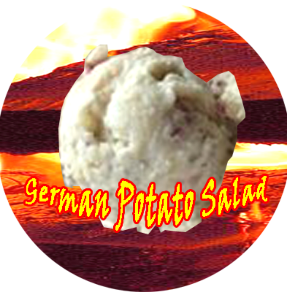 German Style Potato Salad - Gelato (590x600), Png Download