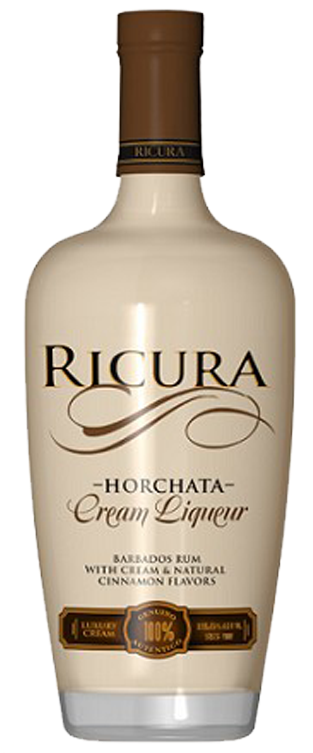 Ricura Horchata Cream Liqueur 750ml - Ricura Horchata Cream - 750 Ml Bottle (330x760), Png Download
