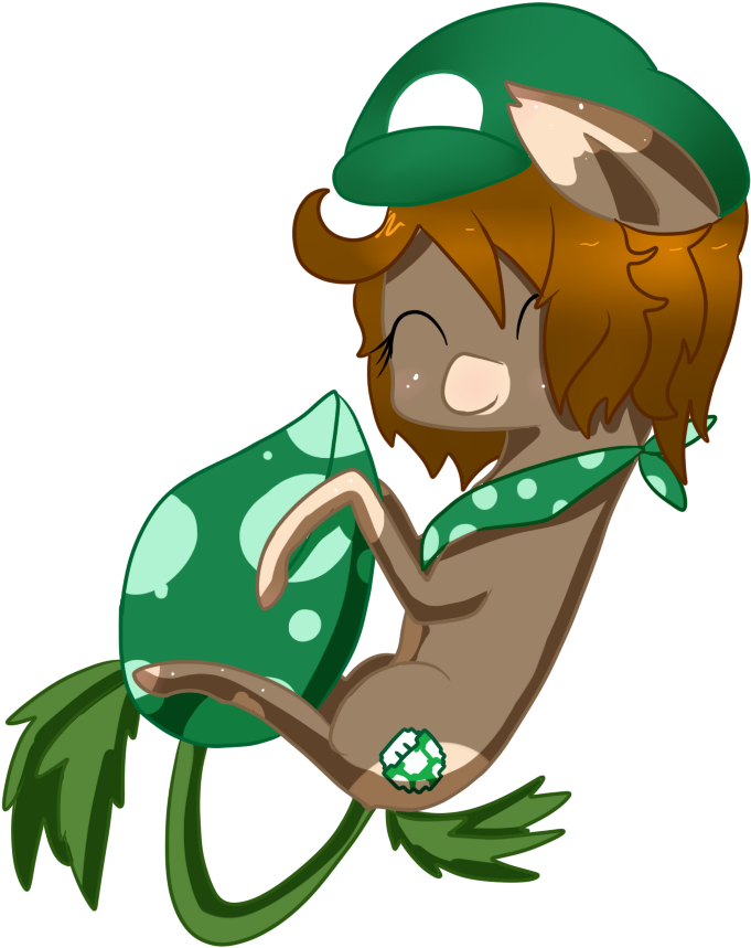 Taninori-kun, Hat, Luigi, Oc, Oc Only, Oc - Cartoon (722x871), Png Download