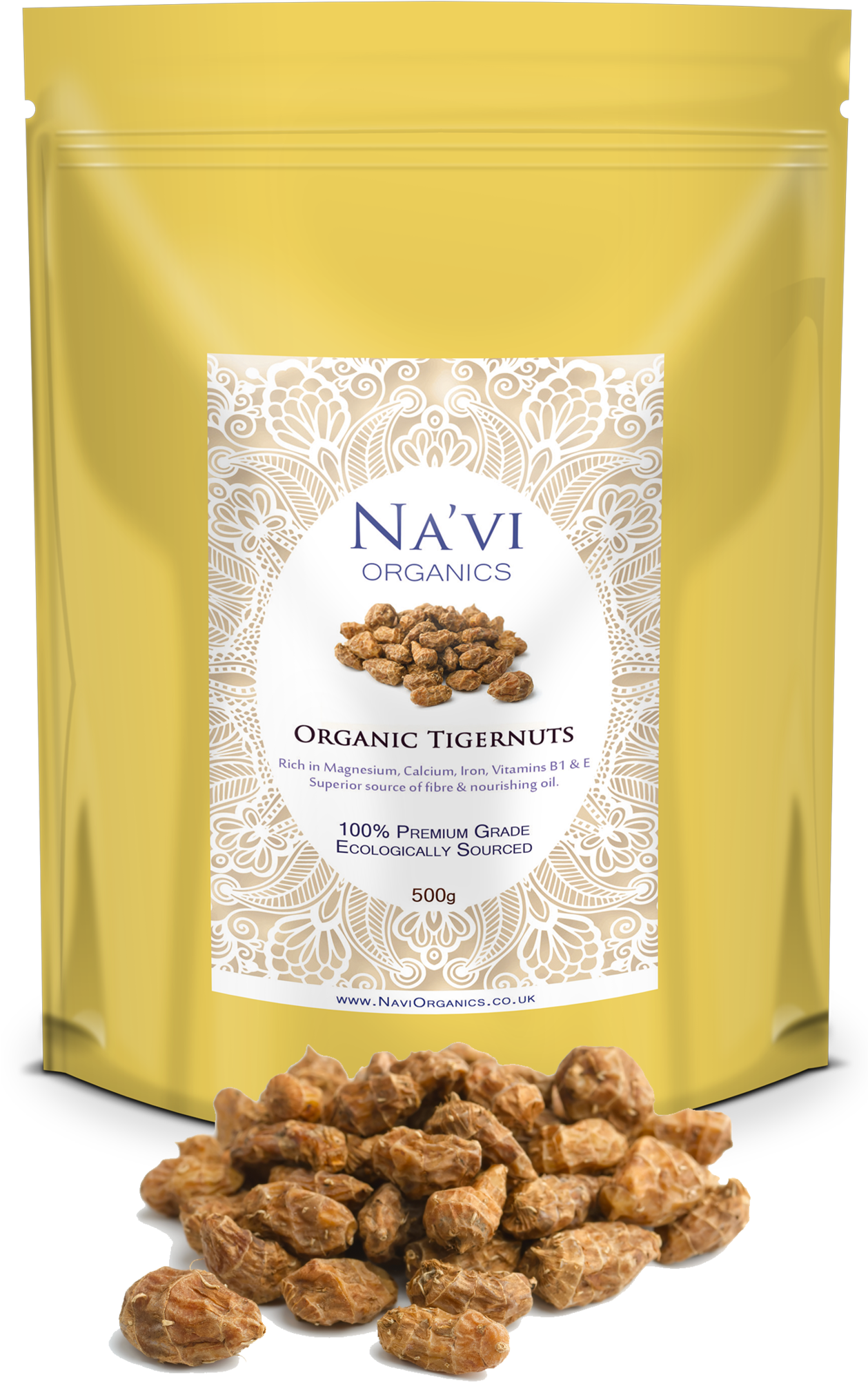 Organic Whole Unpeeled Tiger Nuts Ideal For Making - Amandin - Organic Tiger Nut Horchata 1ltr X 6 (1257x2048), Png Download