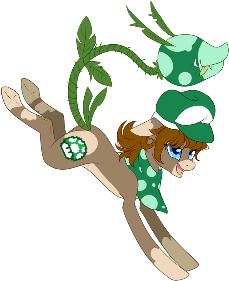 Weird Fish, Augmented Tail, Bandana, Hat, Luigi, Oc, - Art (1080x1024), Png Download