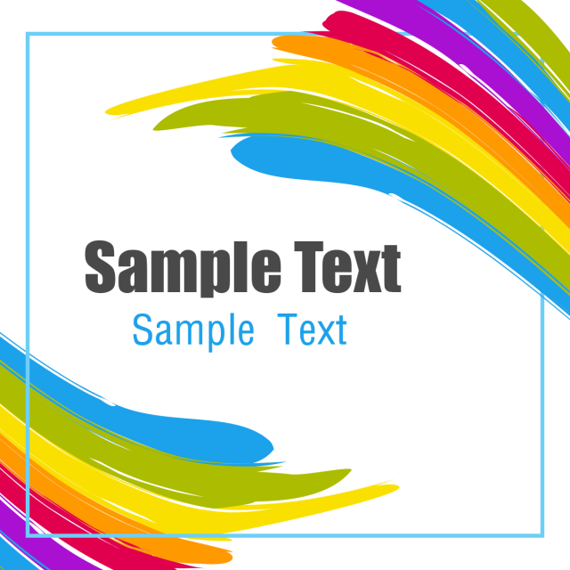 Colorful Brush Strips, Brush, Colorful, Strips Png - Portable Network Graphics (640x640), Png Download