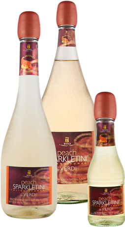 Verdi Peach Sparkletini - Strawberry Sparkletini (262x462), Png Download