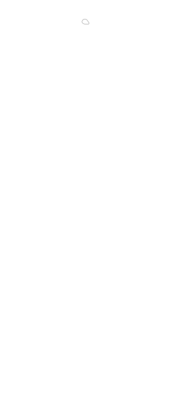 White Silhouette Of A Dog (270x598), Png Download