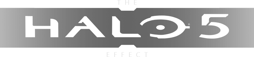 Halo 5 The Halo 5 Effect - Halo 5 Logo Png (844x192), Png Download