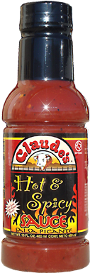 Claude's Hot & Spicy Sauce - Claudes Steak Sauce - 16 Fl Oz (400x400), Png Download