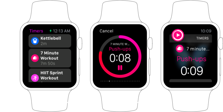 Built For The Apple Watch - Workout Timer (800x427), Png Download