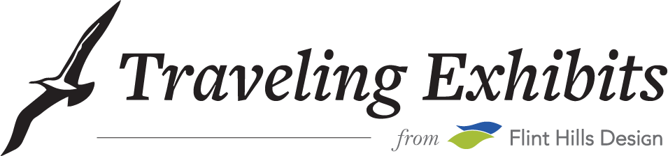 Traveling Exhibits By Flint Hills Design - Traveling Text Png (955x224), Png Download