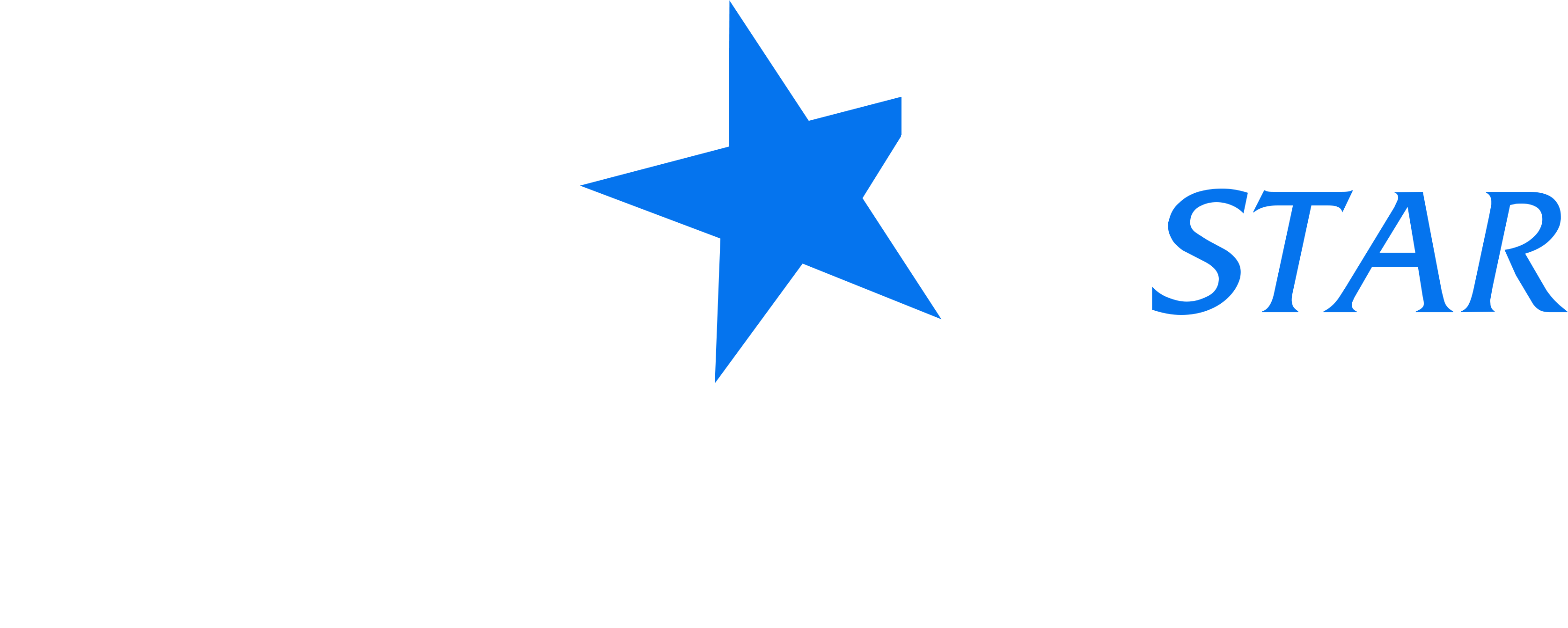 Logostar White Png - Graphic Design (3638x1395), Png Download