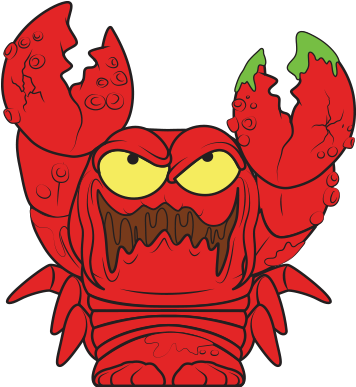 Rottin Lobster 1 - Grossery Gang Series 3 Characters (400x400), Png Download