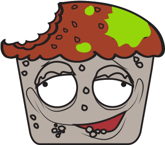 Image - Grossery Gang Stale Muffin (400x400), Png Download