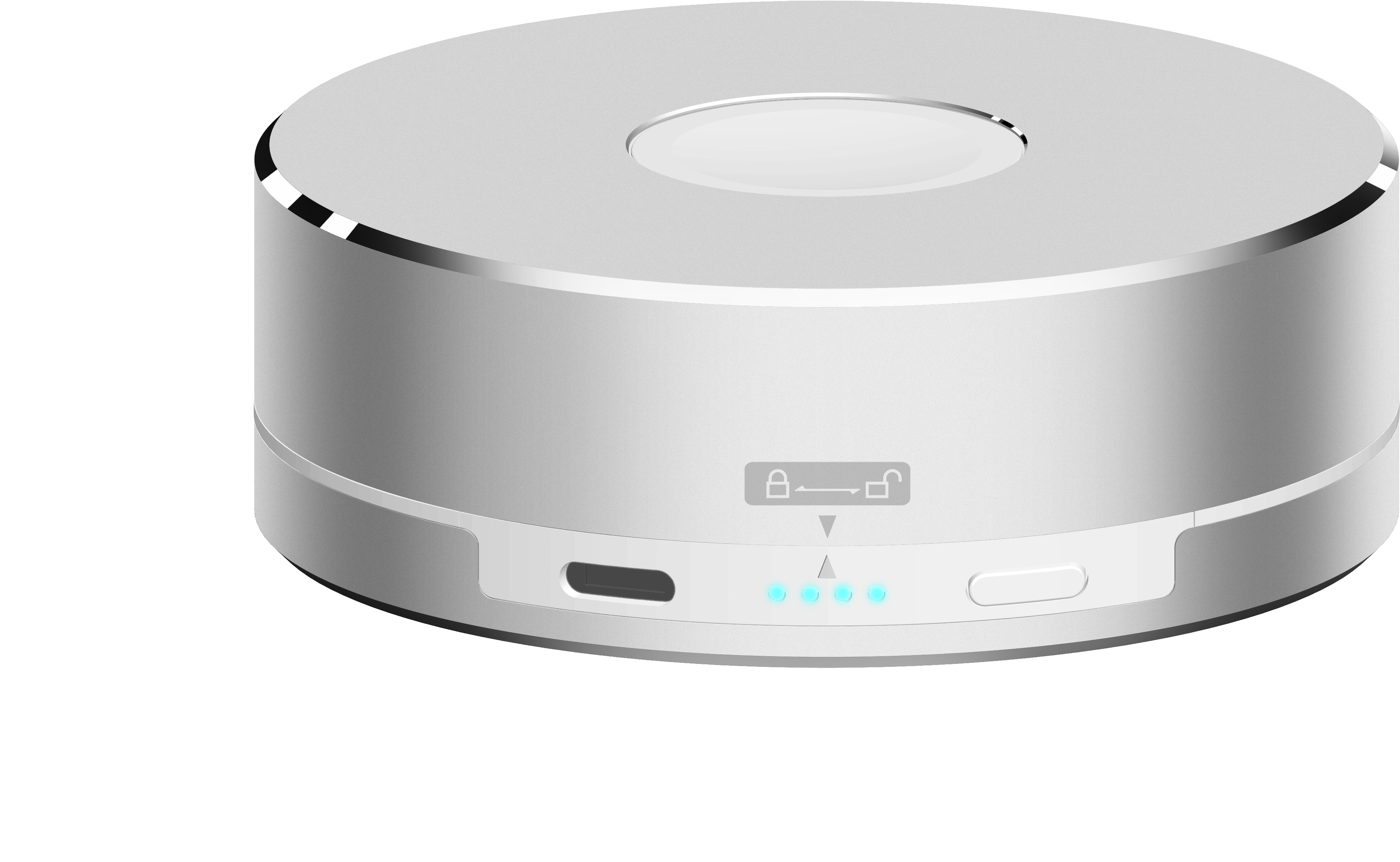 Apple Watch Portable Charger, Archeer Ultra Compact - Aluminium 1500mah Power Bank Battery Charger For Apple (5000x3537), Png Download