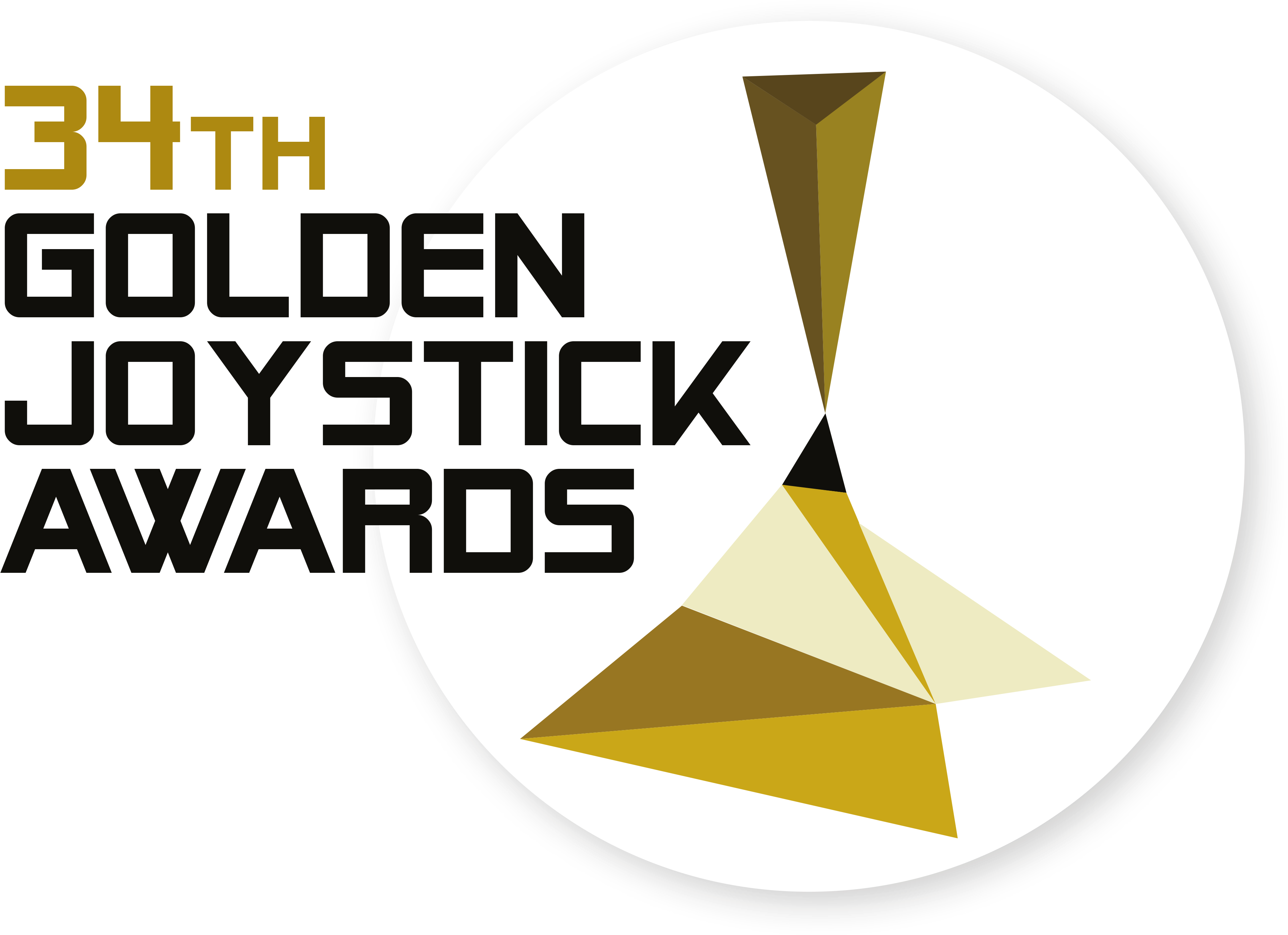 Logo-1 - Golden Joystick Awards 2017 Logo (3891x2787), Png Download