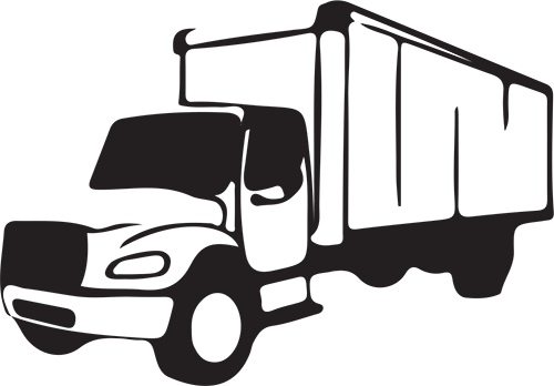 This Is A Straight Truck - Truck (500x348), Png Download