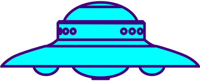 Ufo Spaceship Science Alien Fantasy Univer - Ufo Clip Art (680x340), Png Download
