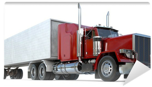 Semi Truck 18 Wheeler (400x400), Png Download
