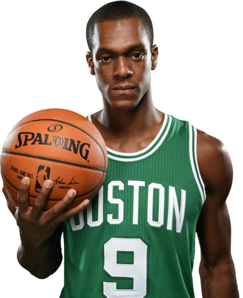 Rajon Rondo - Loot Bag Spalding Basketball (490x600), Png Download