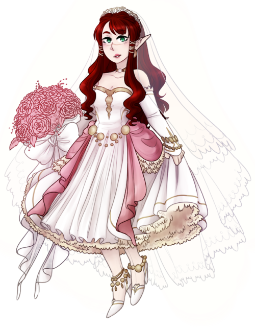 The Only Thing I Have To Justify This Is The Feh Bridal - Illustration (500x640), Png Download