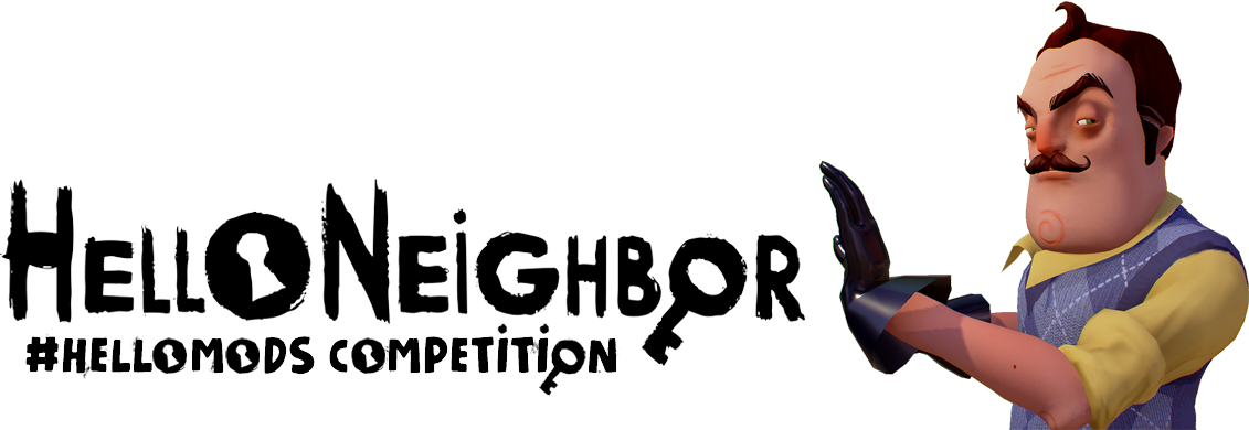 Good Luck Everyone, And As Always If You Have Any Questions - Hello Neighbour 2017 Logo (1131x390), Png Download